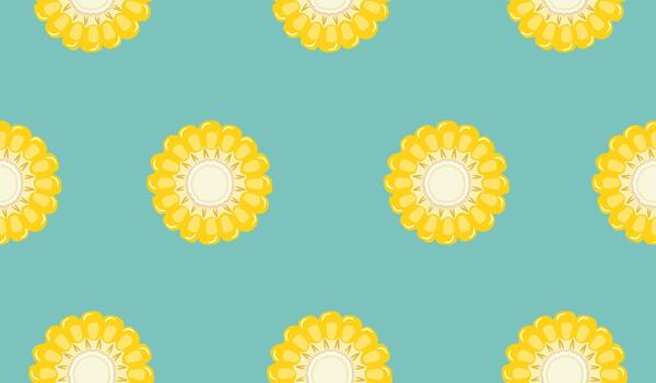 dulce maíz modelo antecedentes vector