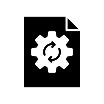 Data Processing Solid Icon png