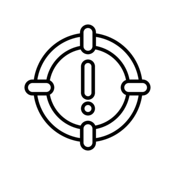 anomalía detección sólido icono png