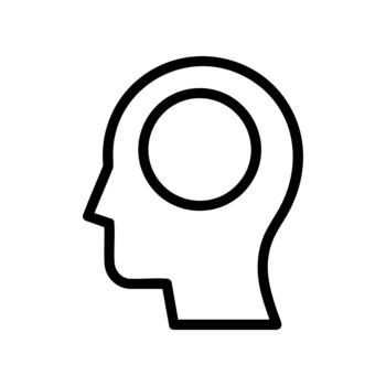 Head with missing center vector