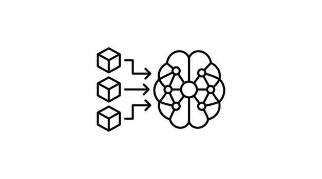 Artificial intelligence processing data cubes for learning. vector