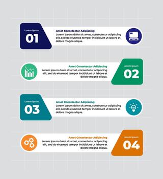 paso infografía elementos datos visualización vector