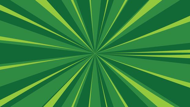 abstract green rays background. dynamic exploding lines decoration vector