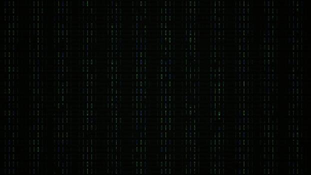 abstrato binário código padronizar em Sombrio fundo video