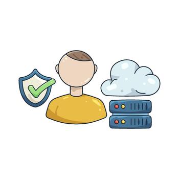 User Security Cloud Storage vector