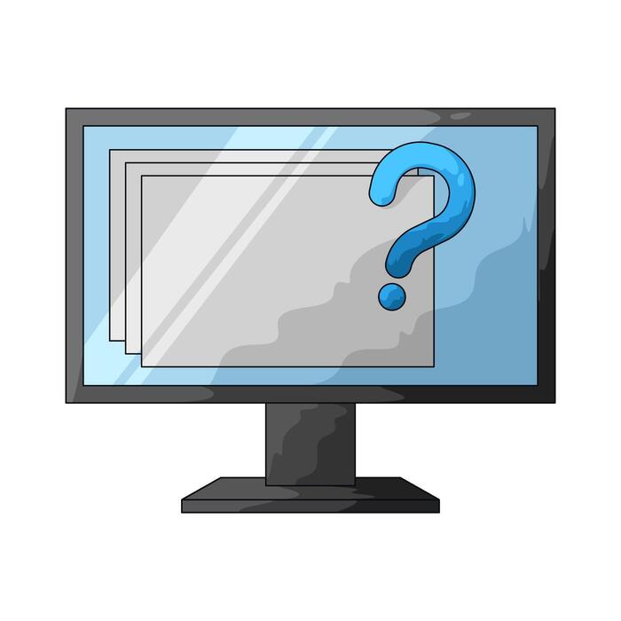 Computer Query Vector Art, Icons, and Graphics for Free Download