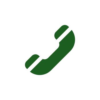 Phone solid icon for user interface vector