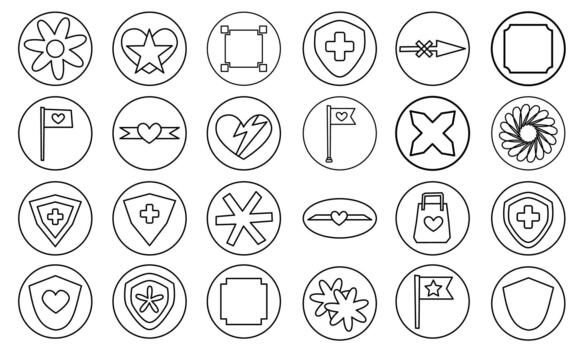 resumen elementos haz conjunto paquete vector