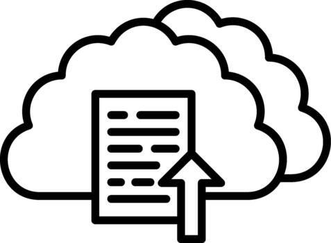 Distributed Cloud Computing vector