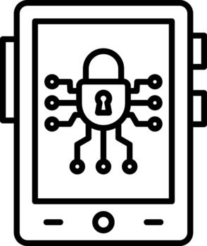 Mobile Device Security vector