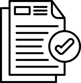 Identity Validation Process vector