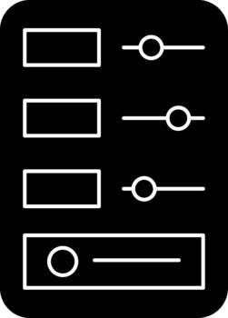 Components UI Elements Interface Modular Design vector