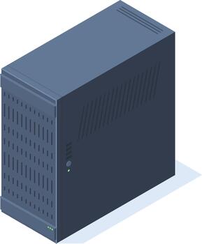 Server performing data processing and network operations vector