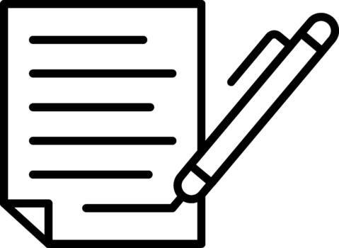 Creative Writing Process vector
