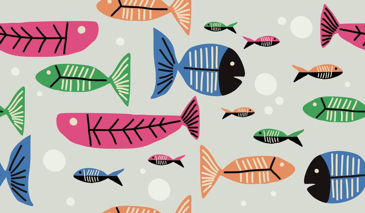Fish Background Vector Art, Icons, and Graphics for Free Download