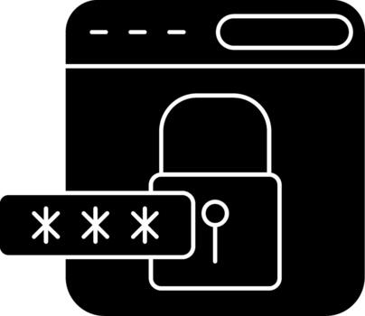 Secure Data Encryption Encoding Protection System vector
