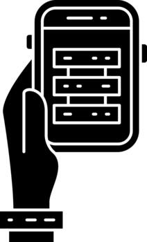 Data Storage Digital Memory System vector