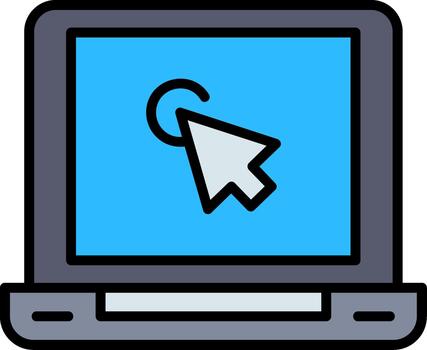 indicador icono puntero cursor ratón vector