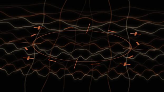 dinámica digital mapa visualización con Moviente datos líneas. video
