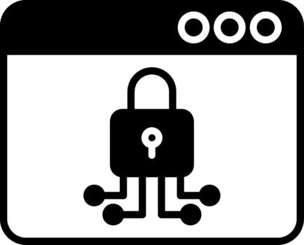 Data Encryption Method Glyph vector