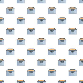 Bread maker machine continuous pattern wallpaper element vector