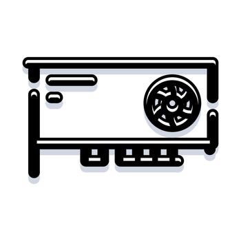 Graphics processing unit essential computer hardware component vector