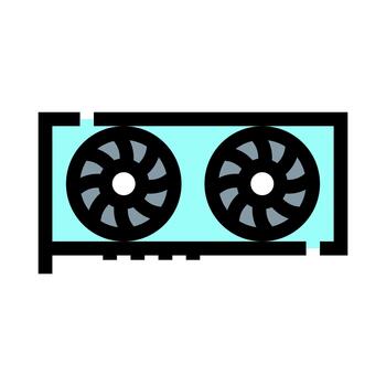 Graphics processing unit component for computer gaming vector