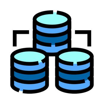 Database server structure processing big data information vector