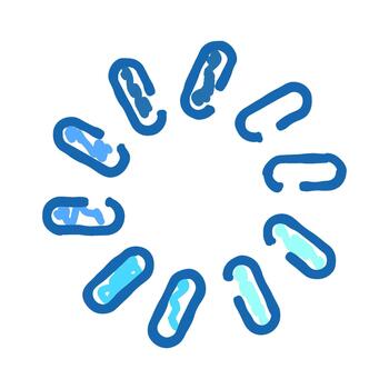 Loading buffering progress wait internet user interface icon vector
