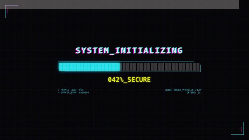 Digital System Initialization Progress Bar Secure Loading 79843557 ...