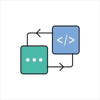 datos intercambiar Entre base de datos y codificación interfaz vector