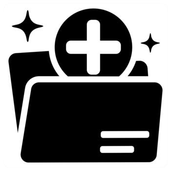 Create Folder concept vector