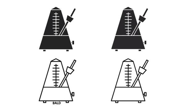 musical instruments icon vector