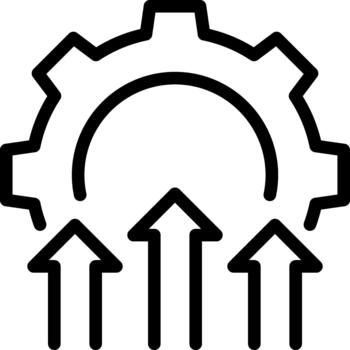 software development lines icon vector