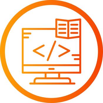Web Programming Web-Based Design Element Icon vector