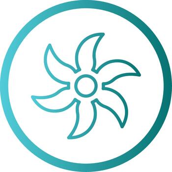 Gravity Shadowed Flat Design Style vector