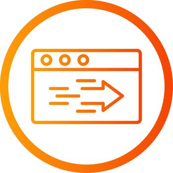 Coding Responsive App Shape Graphic vector