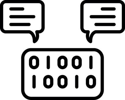 código icono programación código desarrollo símbolo diseño vector