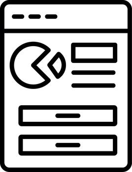 Chart icon Data Chart Analytics Visualization Design vector