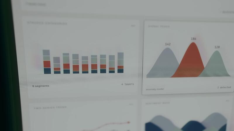 A Multi-Chart Data Visualization Dashboard 80012342 Stock Video at Vecteezy