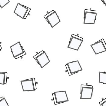 pattern table studio light cartoon vector