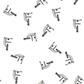 pattern resolution microscope cartoon vector