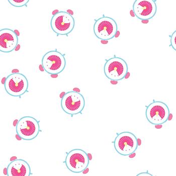 pattern countdown kitchen timer cartoon vector