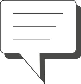 Chat Text Bubble vector