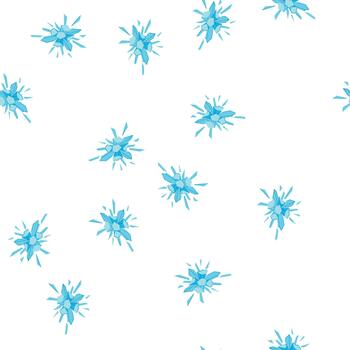 pattern ice blast exploding with sharp cold crystal shards vector