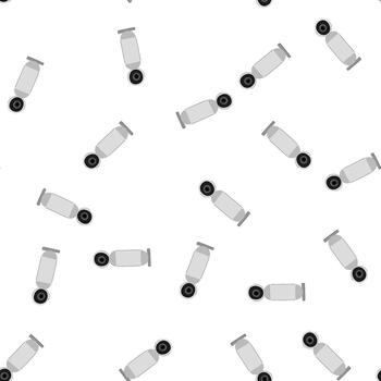 pattern work table camera cartoon vector
