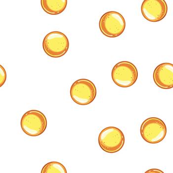 pattern interface round game button cartoon vector