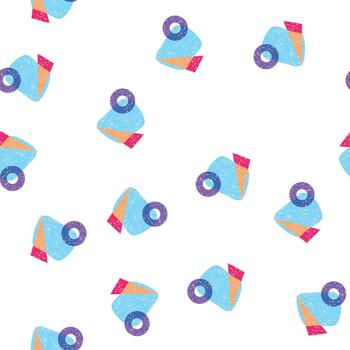 pattern texture risograph effect cartoon vector