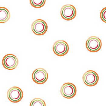 pattern segmented concentric circle diagram visualizing data analysis vector