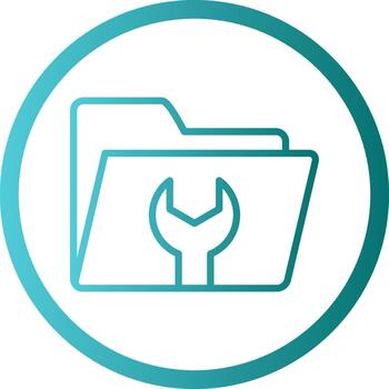 Folder Web-Based Design Element Icon vector